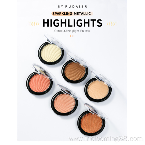 9 Colors Matte Waterproof Setting Face Pressed Powder